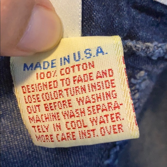 Vintage tag Calvin Klein Modest Jean Skirt 12 - Picture 5 of 8